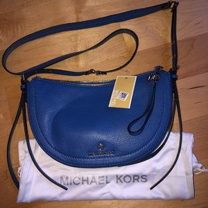 Michael Kors crossover bag Navy Blue & Gold NWTN